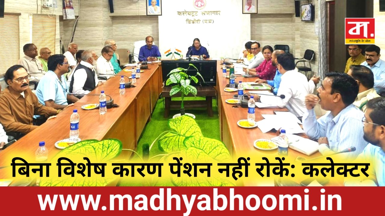 कल आप भी सेवानिवृत्त होंगे… पेंशन के लिए दफ्तरों के चक्कर लगें तो कैसा लगेगा?— कलेक्टर